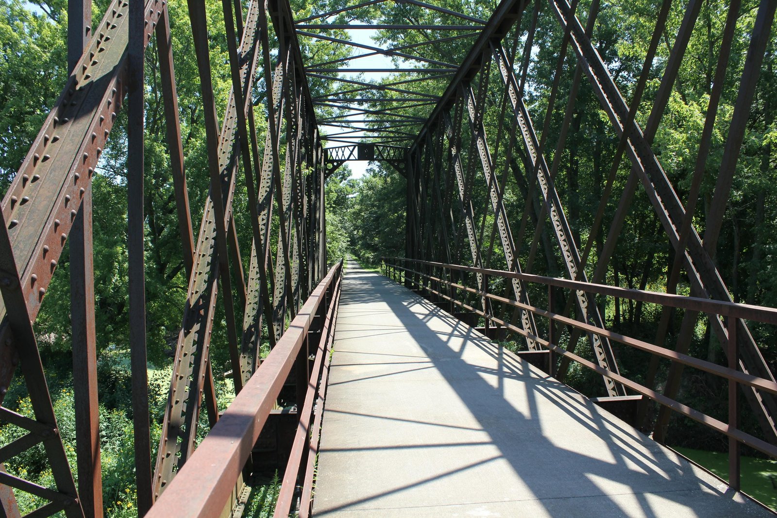 Inside truss